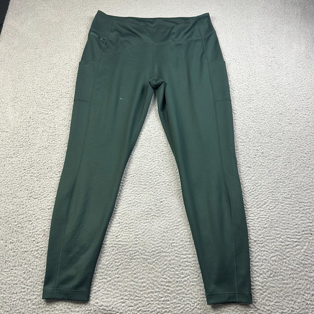 Patagonia Womens Pack Out Hike Tight XL Green Athletic Leggings -marks